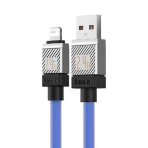 Baseus Cable Usb A - Lightning Ipad Iphone Cargar Rapida 1m Azul