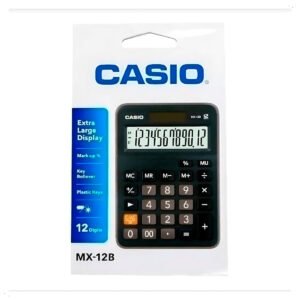 Calculadora De Mesa Casio Mx-12b 12 Digitos
