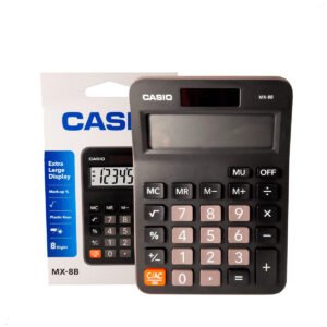 Calculadora Casio Mx-8b 8 Dígitos Solar/pila