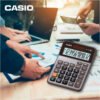 Calculadora Casio Mx-120b Solar 12 Dígitos Nuevo Original Gris Oscuro