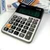 Calculadora Casio Mx-120b Solar 12 Dígitos Nuevo Original Gris Oscuro