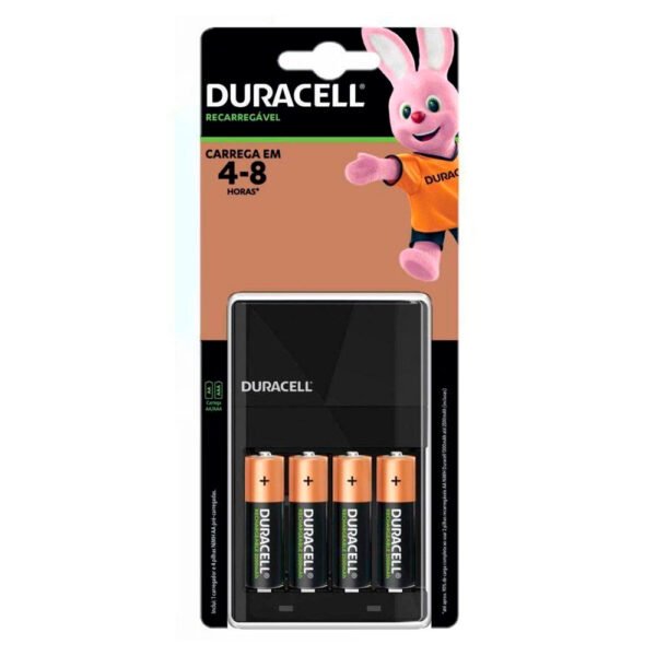 Cargador de Pila Recargable Duracell 4 - 8 Hras (3) Cargador Duracell 4 Pilas A A 2500mah Recargable 4 - 8 Hras