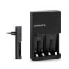 Cargador de Pila Recargable Duracell 4 - 8 Hras (4) Cargador Duracell 4 Pilas A A 2500mah Recargable 4 - 8 Hras