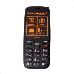 Celular Verykool Senior I660 Amplia Pantalla 4g todos los operadores para adulto mayor (1) Celular Verykool I660 4g Dual Sim Adulto Mayor Boton Sos Negro
