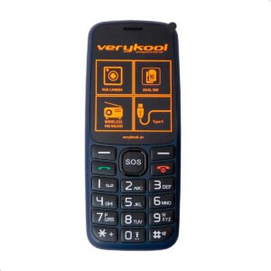 Celular Verykool I660 4g Dual Sim Adulto Mayor Boton Sos Azul