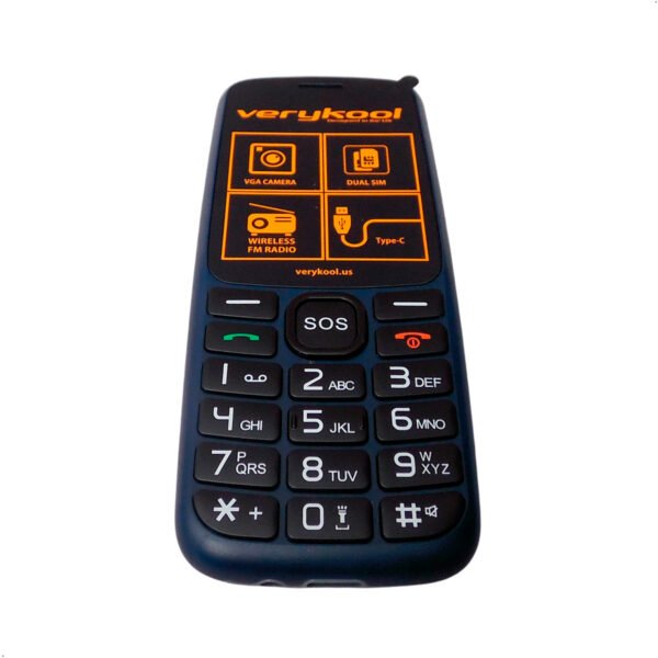 Celular Verykool Senior I660 Amplia Pantalla 4g todos los operadores para adulto mayor (6) Celular Verykool I660 4g Dual Sim Adulto Mayor Boton Sos Azul