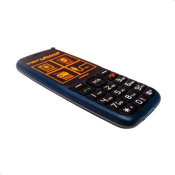 Celular Verykool Senior I660 Amplia Pantalla 4g todos los operadores para adulto mayor (7) Celular Verykool I660 4g Dual Sim Adulto Mayor Boton Sos Azul