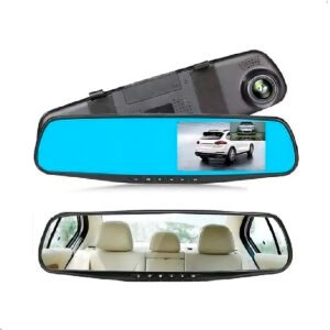 Espejo retrovisor con camara Bahiuo (1) Retrovisor Espejo Con Cámara Frontal Y Retroceso + Cargador
