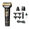 Afeitadora Recargable Inalámbrica Daling 3 en 1 con Peines y USB