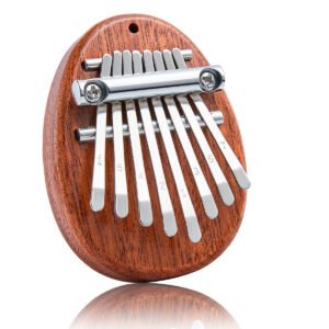 Mini Kalimba, 8 teclas, Piano, 1 paquete de estilo de gota de agua, bonito instrumento portátil, exquisito, juego de regalo para niños (1) Mini Kalimba Piano De Pulgar De 8 Teclas Kalimba Madera