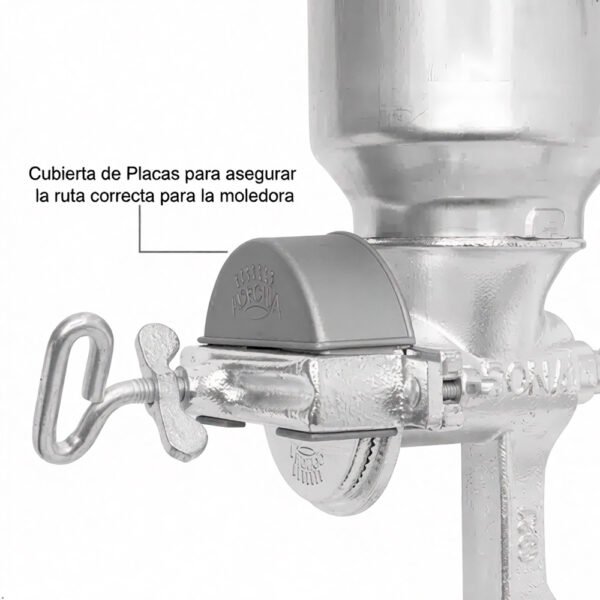 Molino de granos Corona L12107 Tolva paragranos de Hierro fundido (11) Molino Para Granos Y Cereales Marca Corona 100% Original