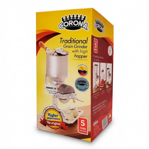 Molino de granos Corona L12107 Tolva paragranos de Hierro fundido (7) Molino Para Granos Y Cereales Marca Corona 100% Original