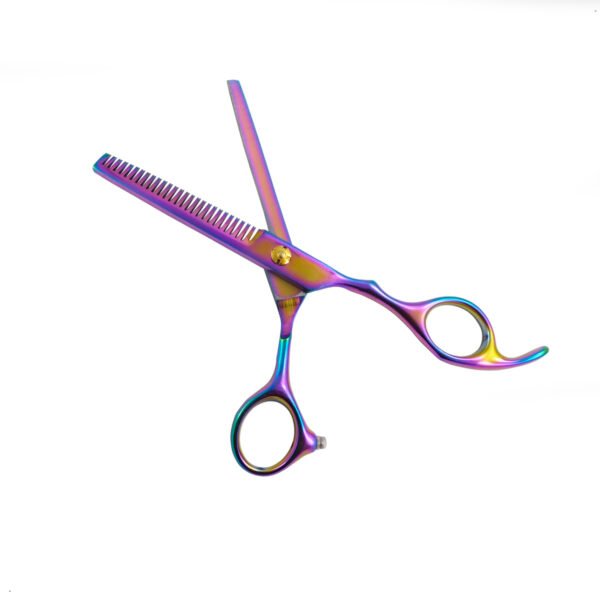 Tijera Combo Profesional Peluqueria De Corte Tornasol