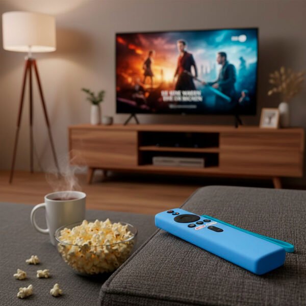 Funda De Silicona Para Control Mi TV Stick Mi Box S - Antideslizante + Correa De Seguridad