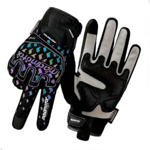 Guantes Moto Ciclismo Madmotor Reflectante Protección Nudill