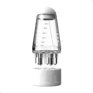 Aplicador para el cuero cabelludo, solución de peinado y crecimiento del cabello, peine guía, cabeza hexagonal, rodillo de aceite, bola, peine de masaje, herramientas d (6) Aplicador Suero Aceite Capilar