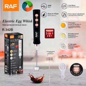 Mini Batidora De Café Huevo Portátil Raf R.342b 3 En 1 Usb