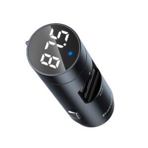 Cargador Baseus para Cigarrera de Auto Carro MP3 2 USB