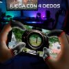 Dedales memo gamer profesionales fibra plata 4 pares fs01 (3) Dedales Memo Gamer Máxima Precisión Y Control En Juegos