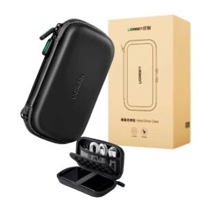 Estuche Rígido Para Disco Duro Cables Memorias Ugreen Lp128