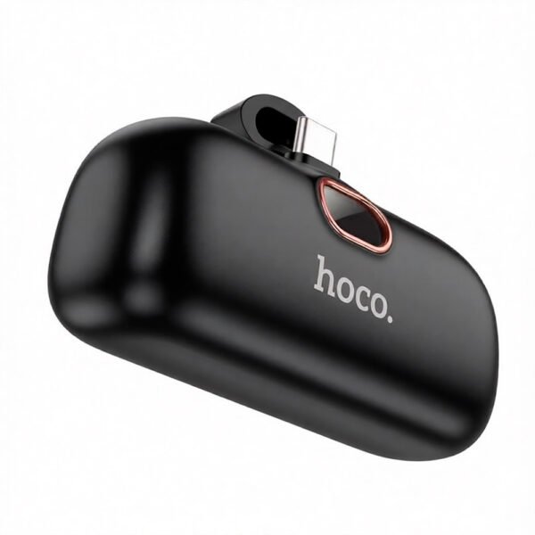 HOCO A5C A5i Mini Power Bank 5000mAh, salida Tipo-CiOS, portátil, con indicador LED. (4) (1) Hoco A5c Power Bank 5000mah Tipo C Panatalla Led