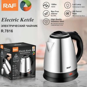 Hervidor De Agua Eléctrico Raf 2l R.7816 Acero Inoxidable