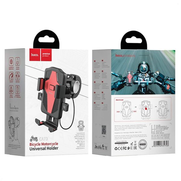 Holder Hoco Moto Bicicleta CA73 (8) Soporte Hoco Holder Universal Celular Motocicleta Bicicleta