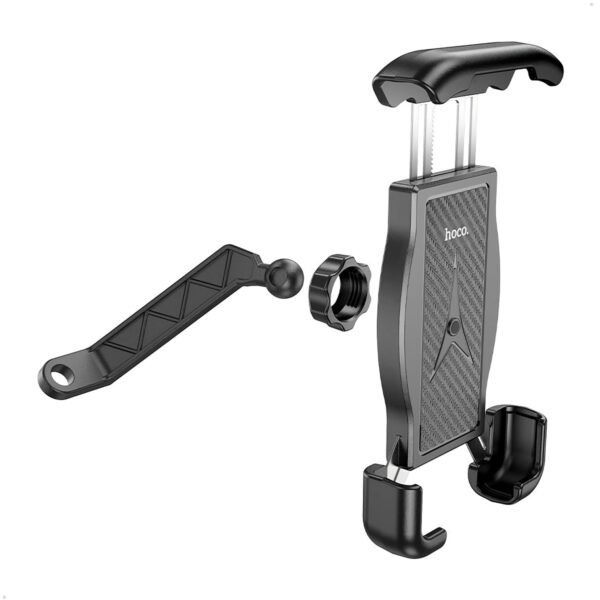 Holder Moto Motociclista Timon Espejo Hoco CA119 (4) Holder Soporte Celular Hoco Para Moto Bicicleta Scooter
