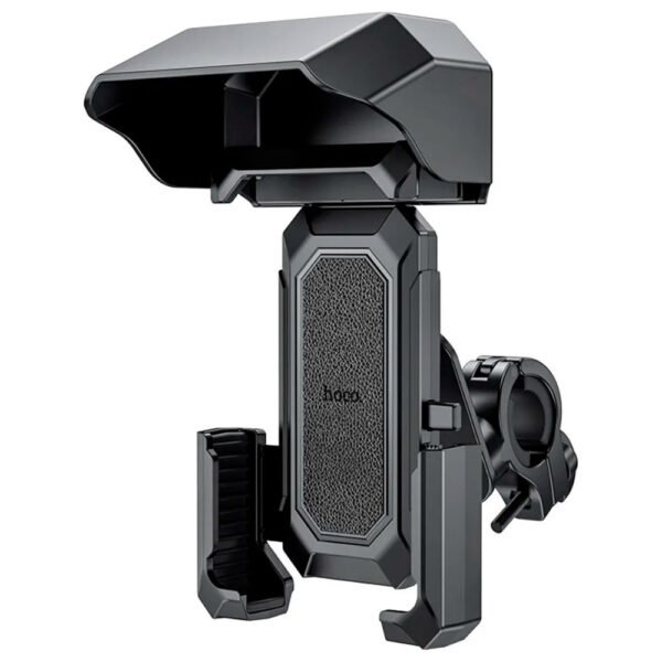Holder Soporte Porta Celular Motobicicleta Hoco H31 (6) Holder Hoco H31 Para Motocicleta / Bicicleta Con Visera Pro