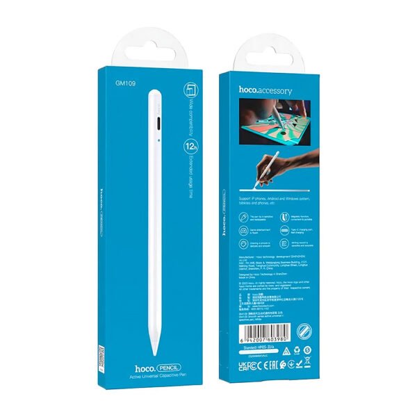 Lápiz táctil capacitivo HOCO para smartphones y tablets Lapiz tactil Hoco GM109 (4) Lápiz Hoco Gm109 Táctil Pen Touch Para Tablet iPad Celulares