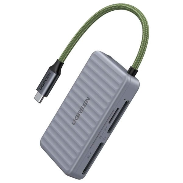 Lector de Tarjetas SDTF Ugreen CM868 2 en 1 Estuche Magnético Portátil OTG USB-C (1) Lector De Tarjetas Otg Sd Tf Ugreen Cm868 Usb-c Estuche