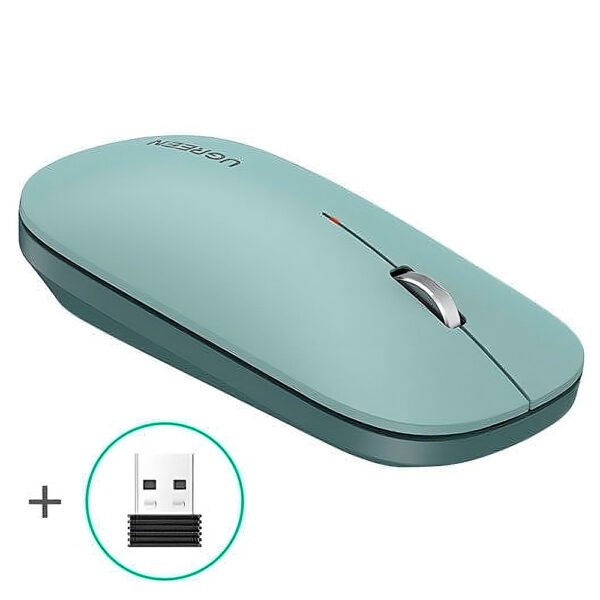 Mouse Ugreen Inalámbrico Slim Verde (mu001)