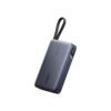 POWER BANK UGREEN 67W 20000 MAH CON CABLE INTEGRADO 55996B (6) Power Bank Ugreen 20000mah 67w Carga Rápida Laptop Cable Usb