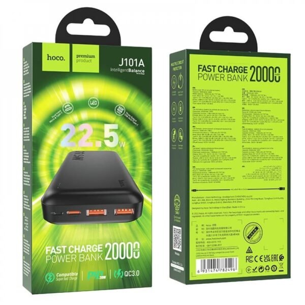 Power Bank 20000mah Carga Rapida Para iPhone Huawei Xiaomi