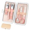 Set de manicura pedicura 7 piezas acero inoxidable (7) Set De Manicura Pedicura 7 Piezas Acero Inoxidable Cortauñas