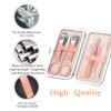 Set de manicura pedicura 7 piezas acero inoxidable (9) Set De Manicura Pedicura 7 Piezas Acero Inoxidable Cortauñas