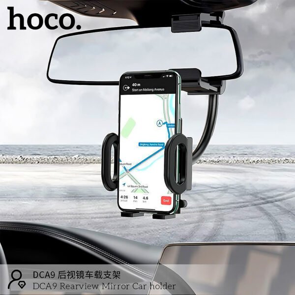 Soporte Celular De Espejo Retrovisor De Coche Hoco Dca9 360°