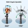 Tripode Ugreen 2en1 Bluetooth Remoto para Telefono iPhone Galaxy GoPro Ugreen LP680 15609 (2) Trípode Ugreen Lp680 Para Smartphone Y Cámara Acción 1.8m
