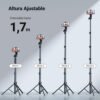 Tripode Ugreen 2en1 Bluetooth Remoto para Telefono iPhone Galaxy GoPro Ugreen LP680 15609 (5) Trípode Ugreen Lp680 Para Smartphone Y Cámara Acción 1.8m