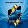 Ugreen 10128 Hd101 Cable Hdmi 2.0 4k 60hz 30awg - 15 Metros Transmision estable (2) Ugreen Hd101 Cable Hdmi 15m 4k 30hz 3d Macho A Macho