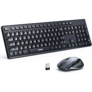 Ugreen Combo Teclado y Mouse Inalambrico 4000dpi 2.4G MK006 - 35740 (1) Ugreen KU004 combo teclado y mouse