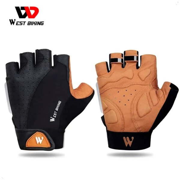 WEST BIKING Guantes de ciclismo para hombre y mujer manoplas de medio dedo (7) Guantes West Biking Ciclismo Motocicleta Guante Medio Dedo