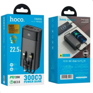 Power Bank Hoco 30000mah 22.5w Carga Rápida Pantalla Led