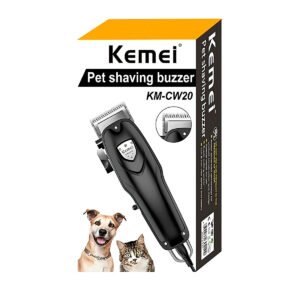Maquina Kemei Km-cw20 Para Corte Pelo Mascotas Recargable
