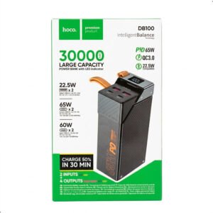 Power Bank Hoco Db100 30000 Mah 65 W Pd Pantalla Led