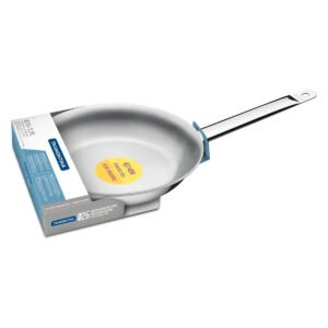 Sarten Profesional Tramontina 26cm Acero Inoxidable 18-10 de 26cm y 2 litros (1) Sarten Acero Inox 26 Cm Cocina Mesa Chef Cocina Tramontina