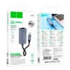 hoco UA37 tipo C - ethernet (1) Adaptador Hoco Ua37 Usb C A Ethernet Rj45 Alta Velocidad
